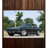 Металлическая табличка Corvette Sting Ray 427 RPO L71